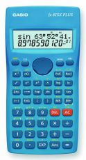 Калькулятор Casio FX-82SXPLUS 10+2 разряда синий 177 функций питание от батареи
