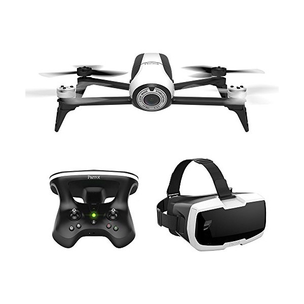 Квадрокоптер Parrot Bebop 2 FPV PF726223 белый